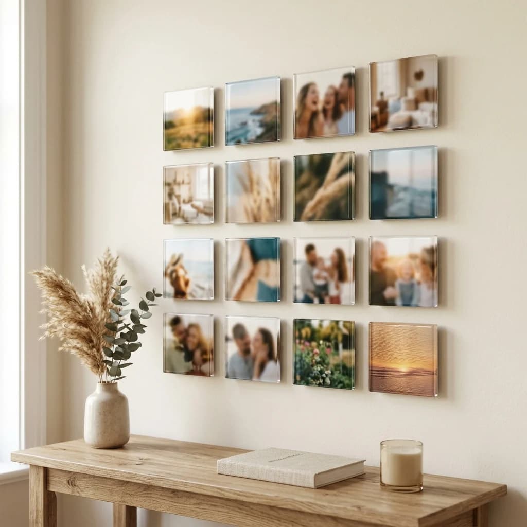 Acrylic Photo Mini Wall Gallery