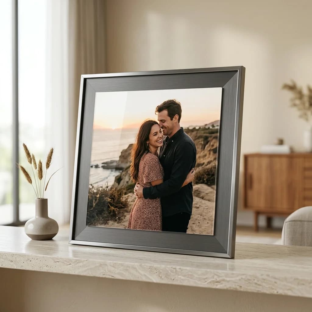 Aluminium Framed Acrylic Photo