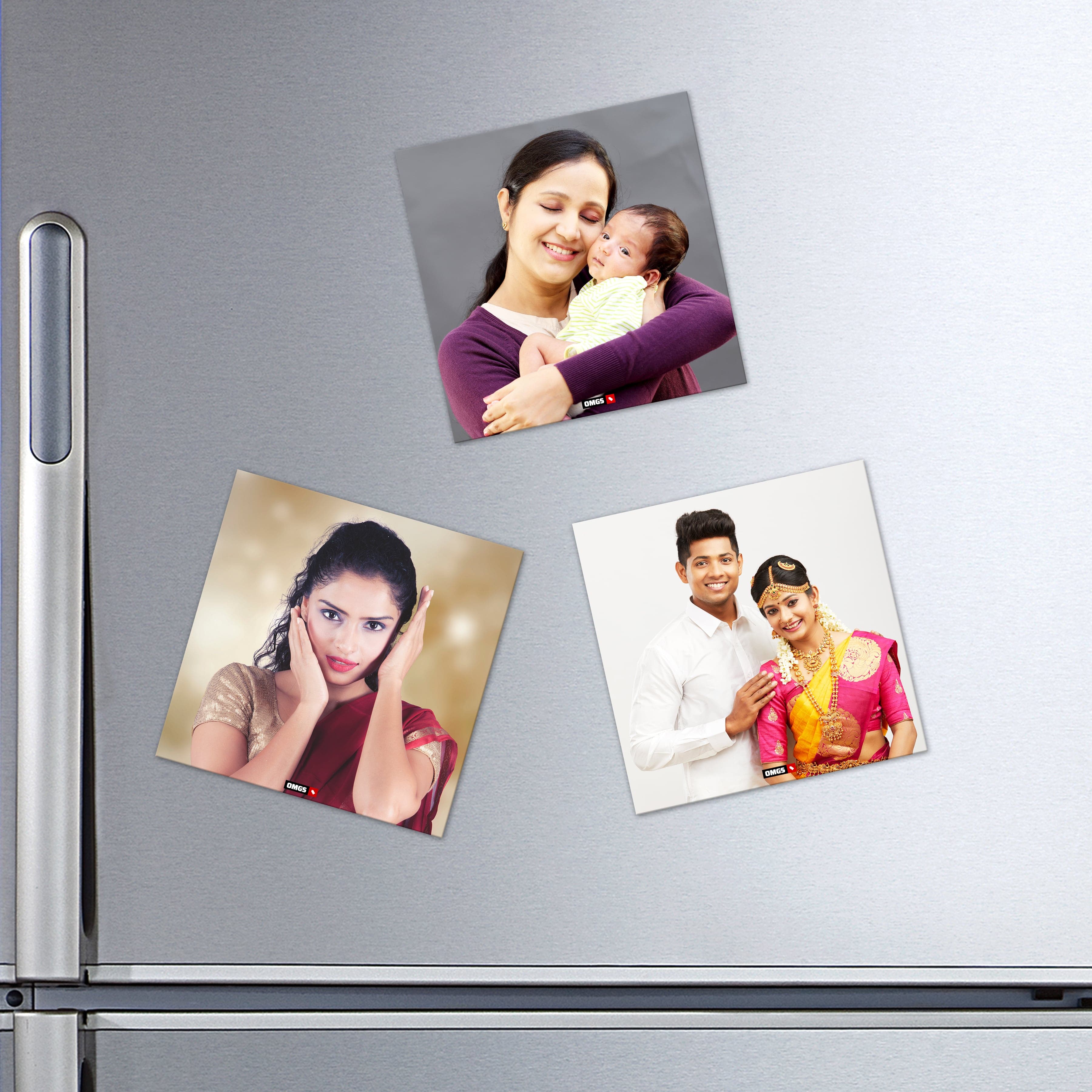 OMGs Square Acrylic Fridge Magnets - Image 1