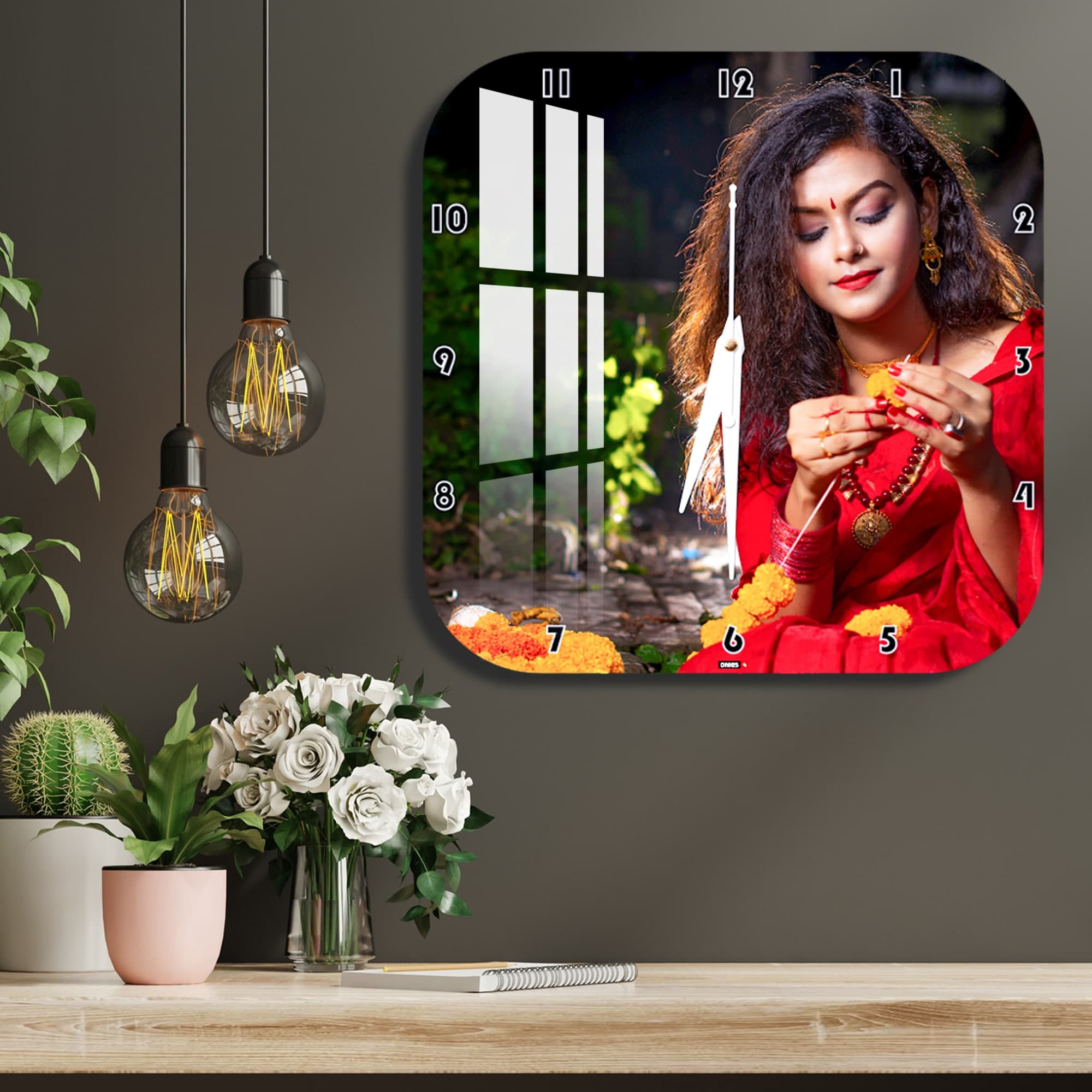 Customised Premium OMGs Acrylic Wall Clock - Image 1