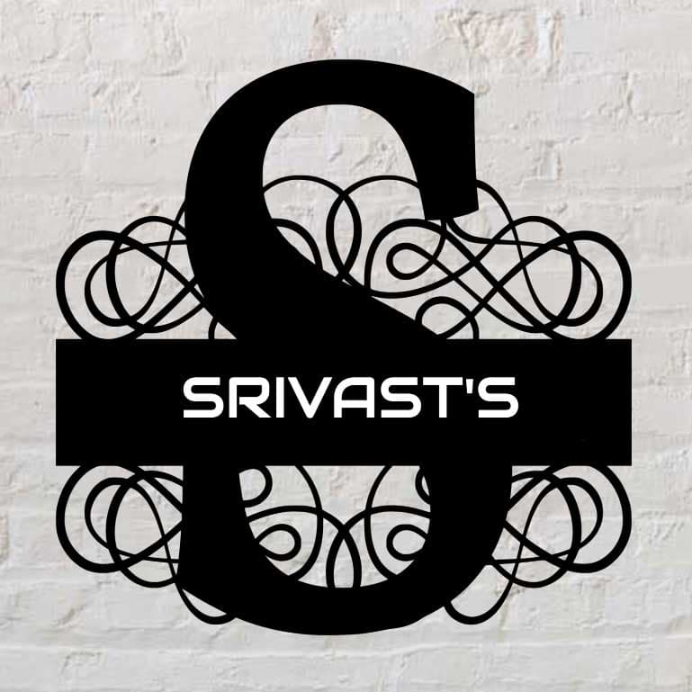 Modern Acrylic Monogram Name Plate - Image 1