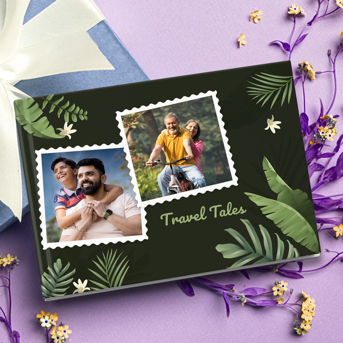 Couples Love Story Personalised Photo Album - Image 1