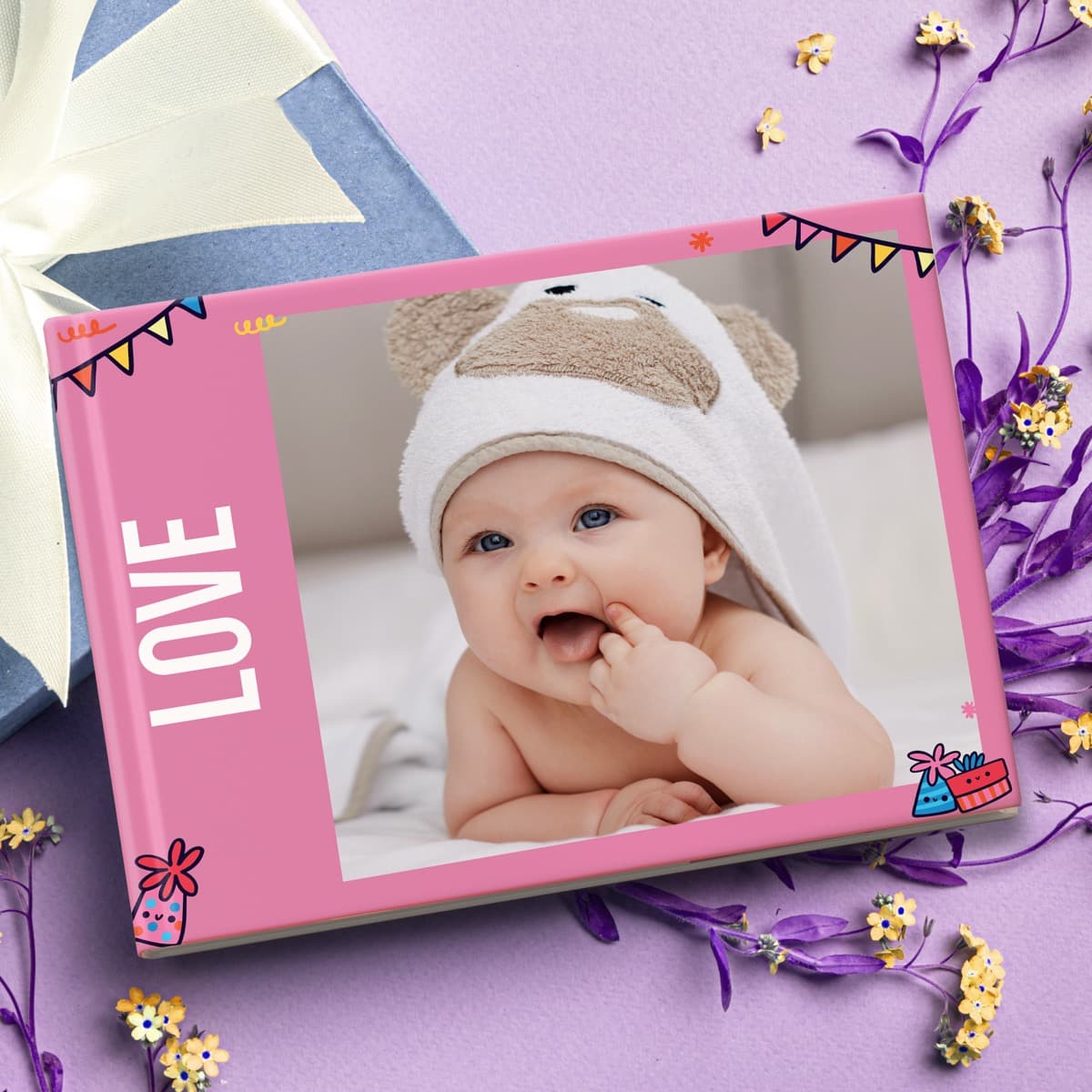 My Family My World Personalised Photo Album - Image 1