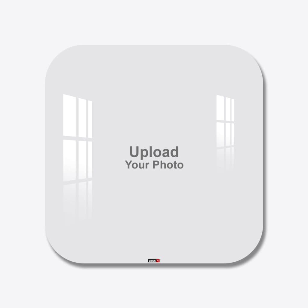 Square Round Acrylic Wall Photo - Image 1