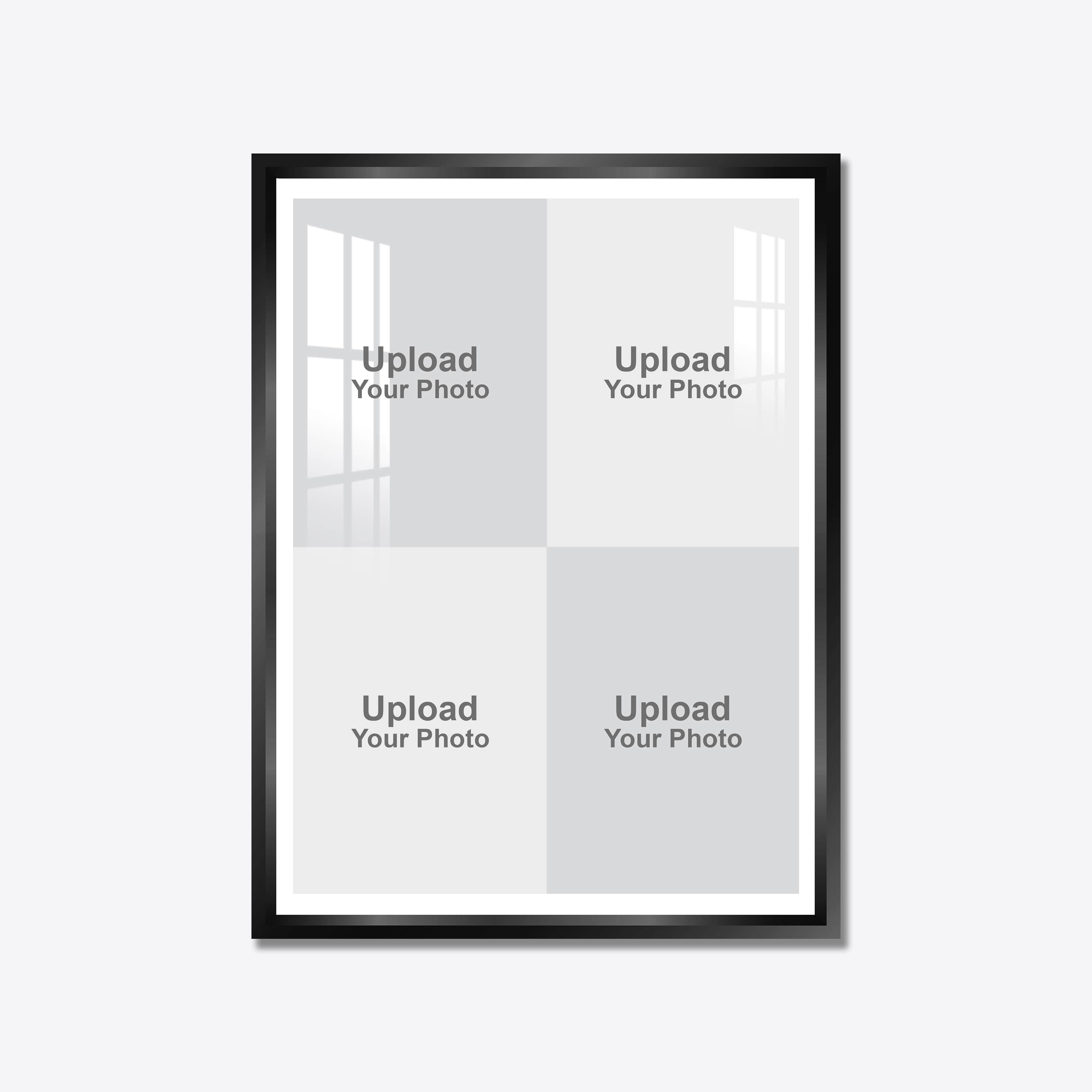 Acrylic Photo Aluminum Frame Rounded Rect Portrait - Image 1