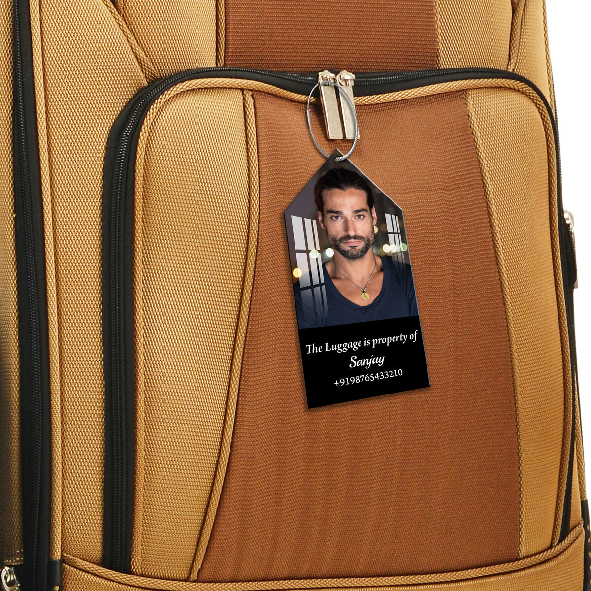 House Shape Luggage Tag 2 Photos product preview